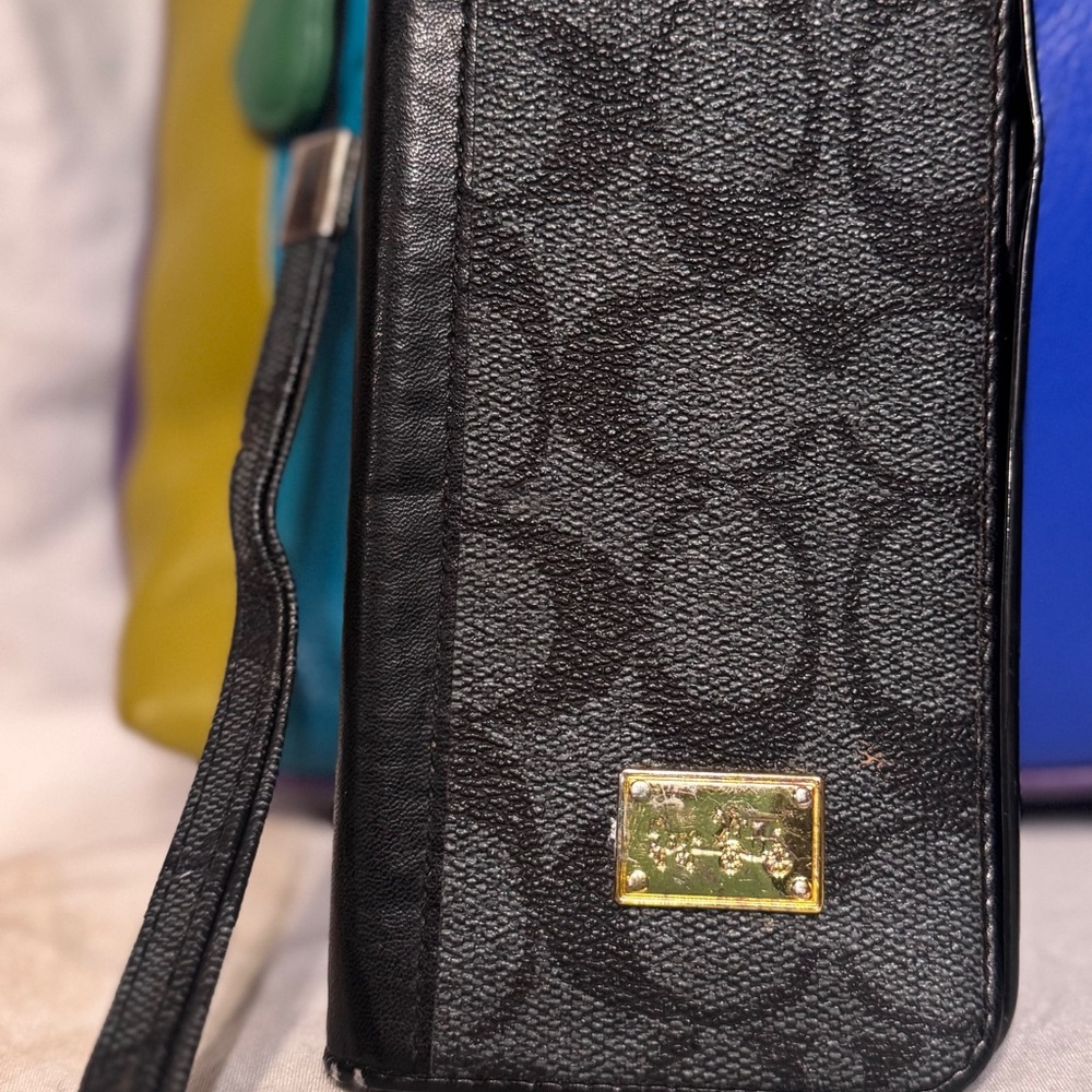 Coach Black Phonecase